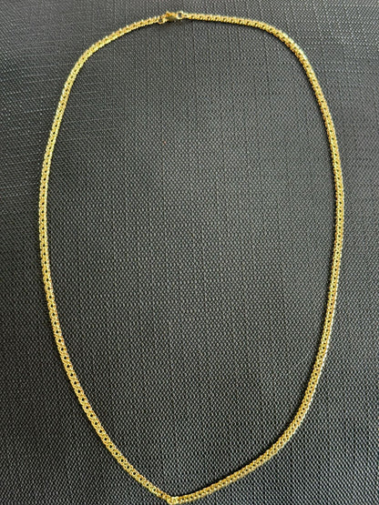 Cadena Entrelazada 65cm/4mm